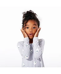 Bellabu Bear Toddler| Child Girls Ghastly Ghost Long Sleeve Dress