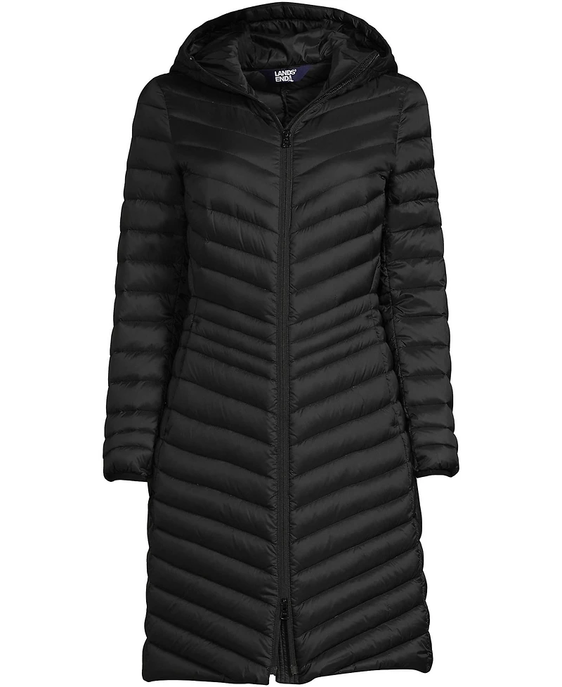 Lands' End Plus Wanderweight Packable Down Coat