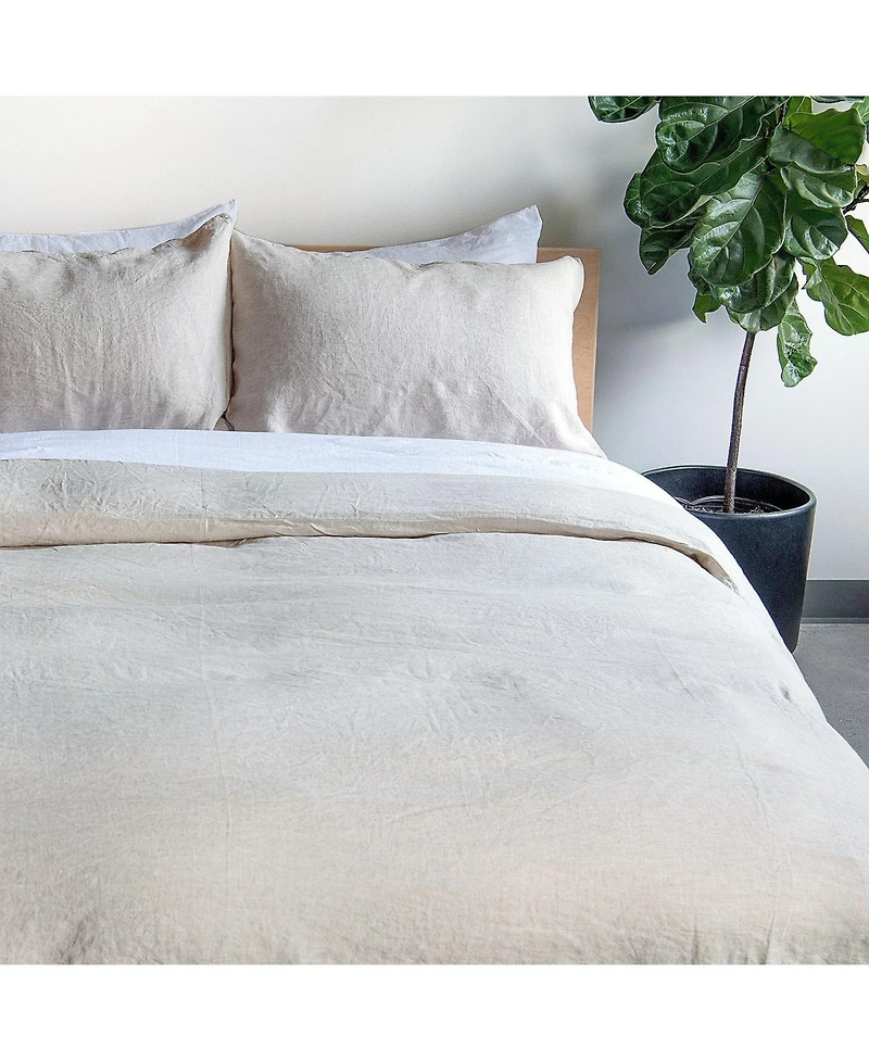 100% French Linen Duvet Cover & Sham Set