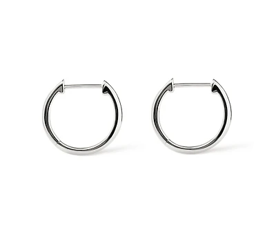 Ana Luisa Small Slim Endless Hoops - Lo Small