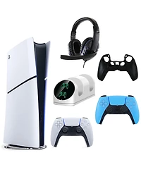 PS5 Slim Console with DualSense and Accessories