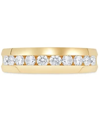 Men's Diamond Band (1 ct. t.w.) in 14k White Gold (Also in 14k Yellow Gold)