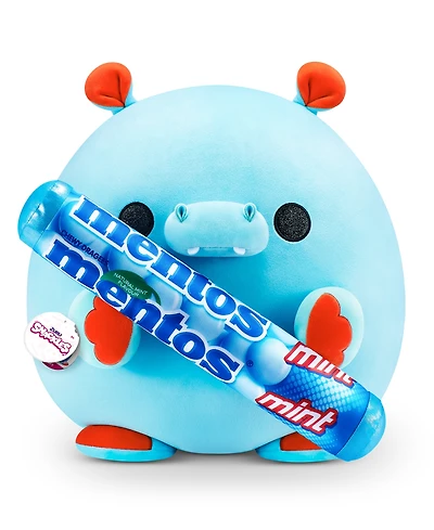 5 Surprise Snackles Series 1 Plush Hippo