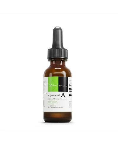 DaVinci Labs Liposomal A - Liquid Vitamin A Supplement to Support Bone, Skin, Gut, Vision and Immune Health