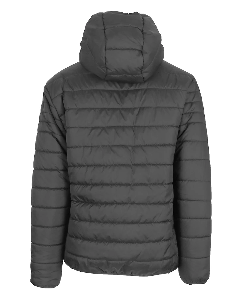 Spire By Galaxy Men's Sherpa Lined Hooded Puffer Jacket