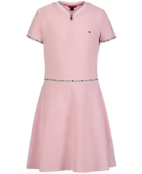 Tommy Hilfiger Big Girls Quarter Zip Dress