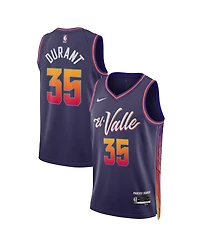 Men's and Women's Nike Kevin Durant Purple Phoenix Suns 2023/24 Swingman Jersey - City Edition