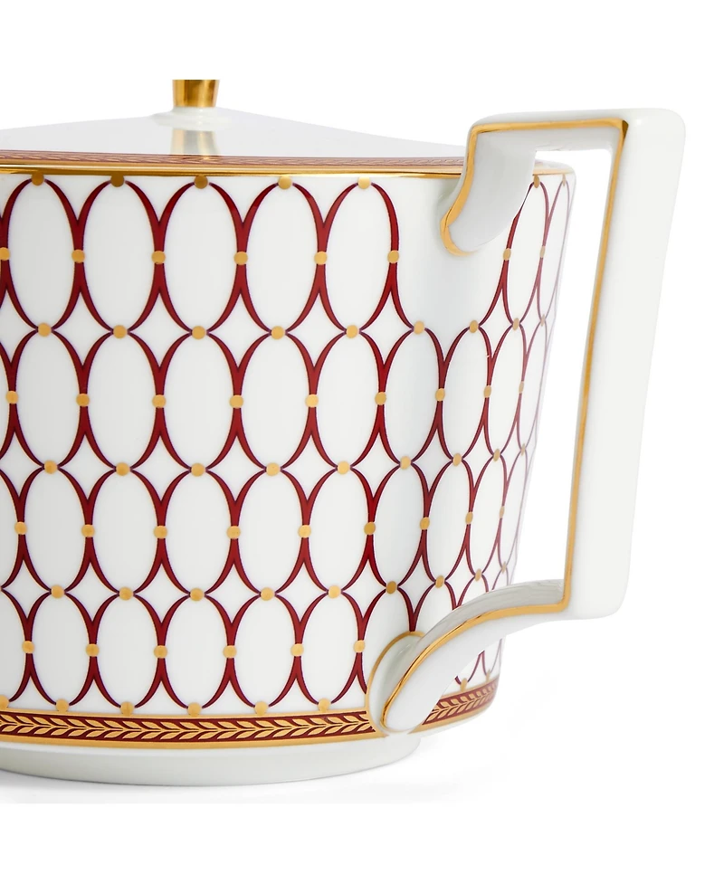 Wedgwood Renaissance Red Serveware Teapot