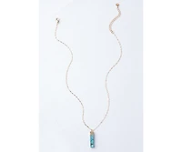 Starfish Project Brayden Turquoise Pendant Necklace