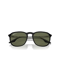 Ray-Ban Unisex RB2203 Polarized Low Bridge Fit Sunglasses, Polar RB2203F