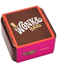 Fossil X Willy Wonka Special Edition Women's Gold-Tone Stainless Steel Components Earrings Set