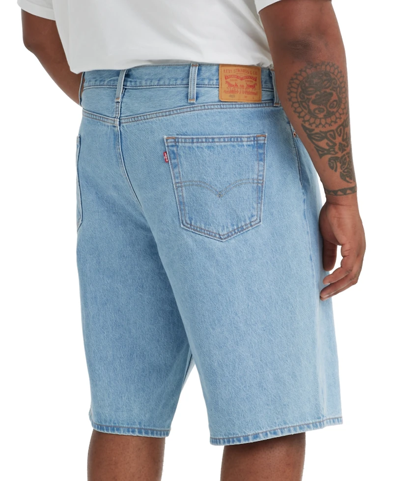 Levi's Men's Big & Tall 469 Loose-Fit 12.5" Denim Shorts