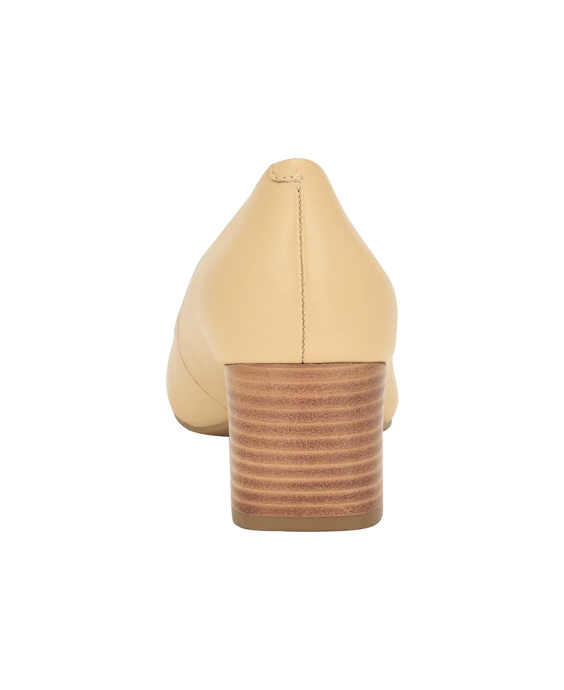 Calvin Klein Women's Alanta Block Heel Dress Pumps