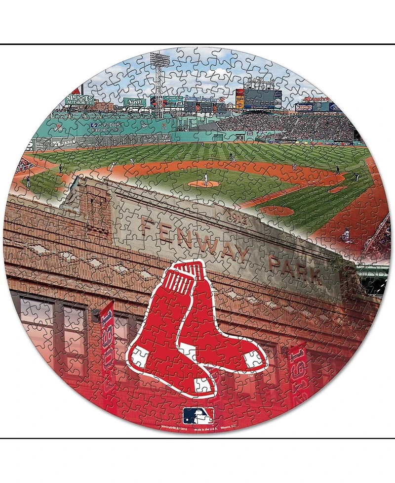 Wincraft Boston Red Sox Round 500-Piece Puzzle