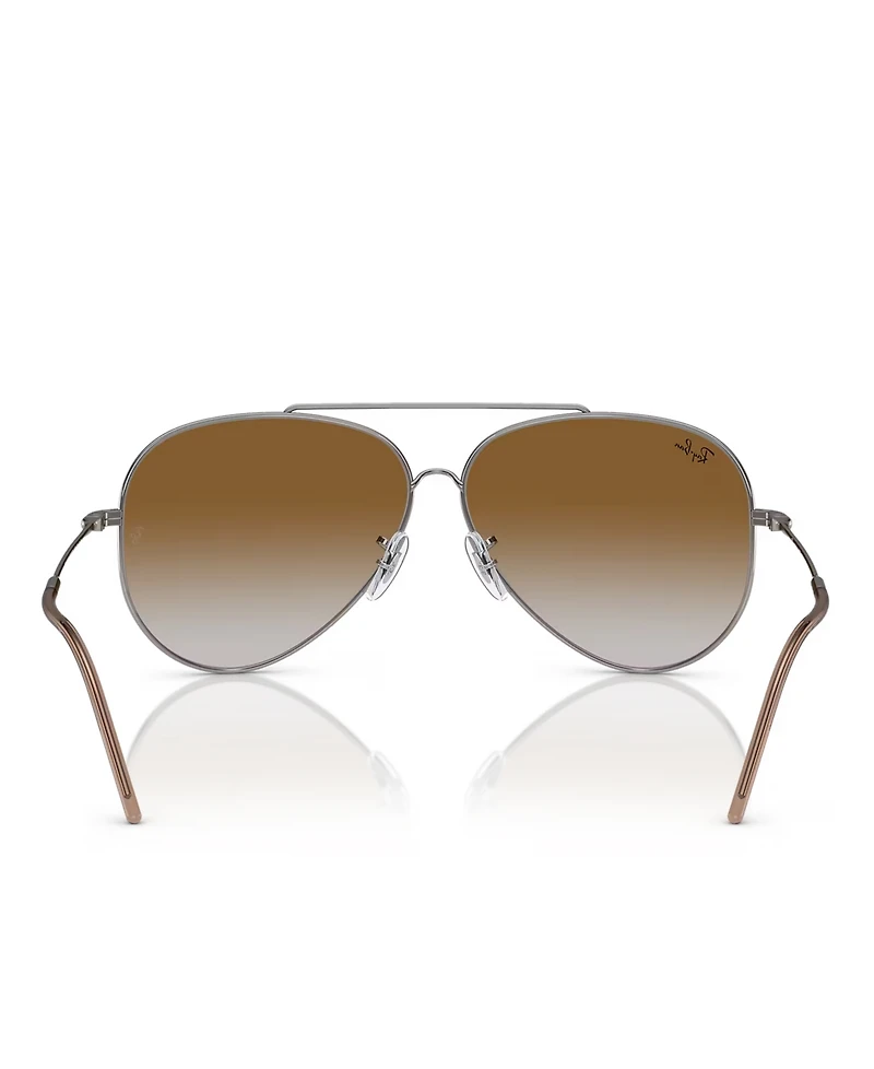 Ray-Ban Unisex Sunglasses, Gradient Aviator Reverse RBR0101