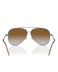 Ray-Ban Unisex Sunglasses, Gradient Aviator Reverse RBR0101