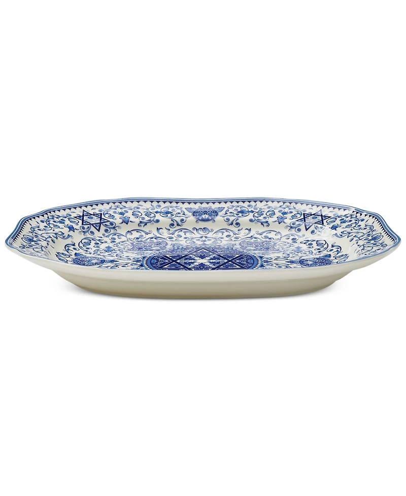 Spode Hanukkah Oval Platter