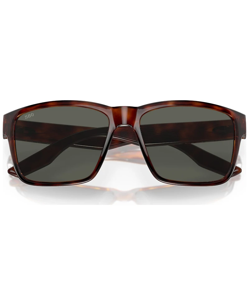 Costa Del Mar Men's Paunch Polarized Sunglasses, 6S9049
