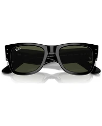 Ray-Ban Unisex Mega Wayfarer Low Bridge Fit Sunglasses RB0840SF