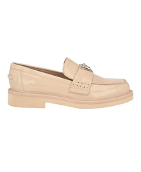Guess Women's Shatha Logo Hardware Slip-on Almond Toe Loafers
