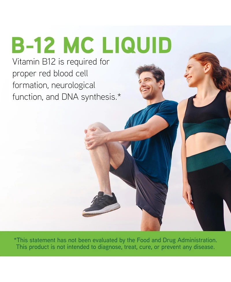 DaVinci Laboratories DaVinci Labs B-12 Mc Liquid - Dietary Supplement to Support Cardiovascular Health, Energy and Healthy Blood and Nerve Cells
