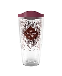 Tervis Harry Potter The Marauder's Map Made in Usa Double Walled Insulated Tumbler Travel Cup Keeps Drinks Cold & Hot, 24oz, Classic