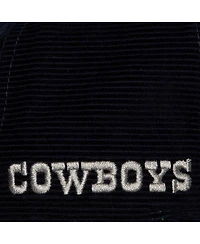 Men's Mitchell & Ness Navy Distressed Dallas Cowboys All Directions Corduroy Snapback Hat