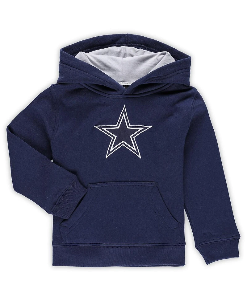 Toddler Boys and Girls Navy Dallas Cowboys Prime Pullover Hoodie