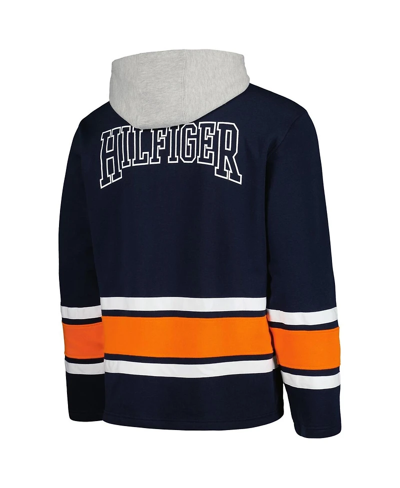 Men's Tommy Hilfiger Navy Chicago Bears Ivan Fashion Pullover Hoodie