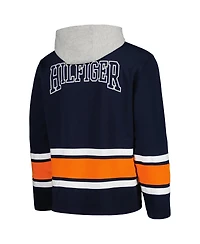 Men's Tommy Hilfiger Navy Chicago Bears Ivan Fashion Pullover Hoodie