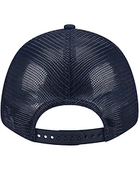 Men's New Era Navy Dallas Cowboys Plate 9FORTY Trucker Adjustable Hat