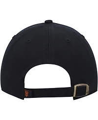 Youth Boys and Girls '47 Brand Black San Francisco Giants Clean Up Adjustable Hat