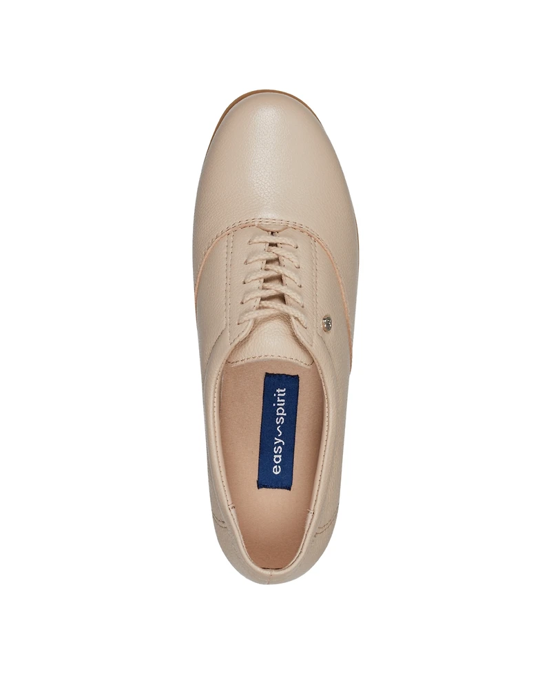 Easy Spirit Motion Round Toe Casual Oxfords Flats