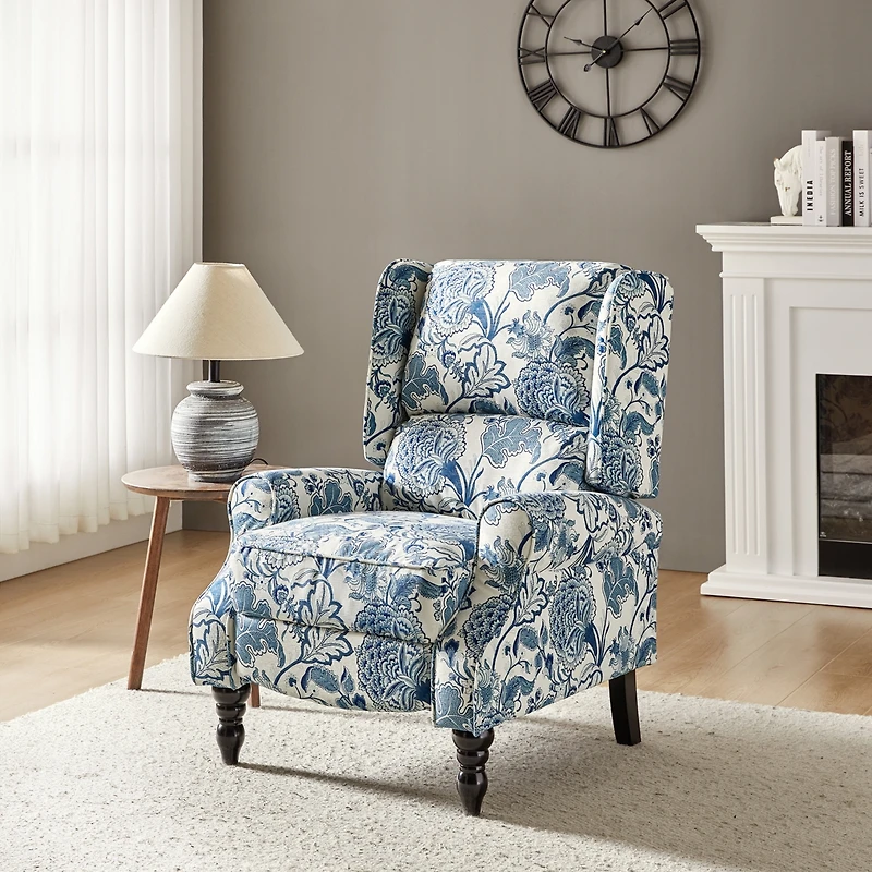 Asikli Manual Recliner with Wingback Design