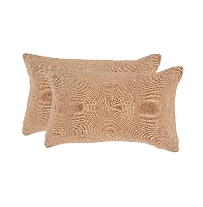 Safavieh Cleopatra 12" x 18" Pillow (Set of 2)