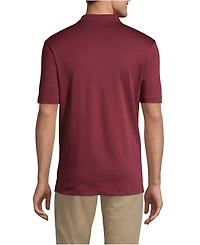 Lands' End Men's Tall Short Sleeve Cotton Supima Polo Shirt with Pocket