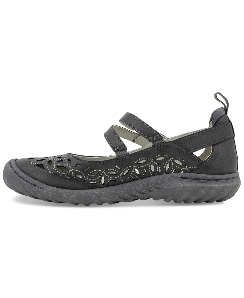 Jbu Women's Bellerose Encore Casual Mary Jane Flats