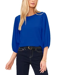 Vince Camuto Women's Puff 3/4-Sleeve Knit Top