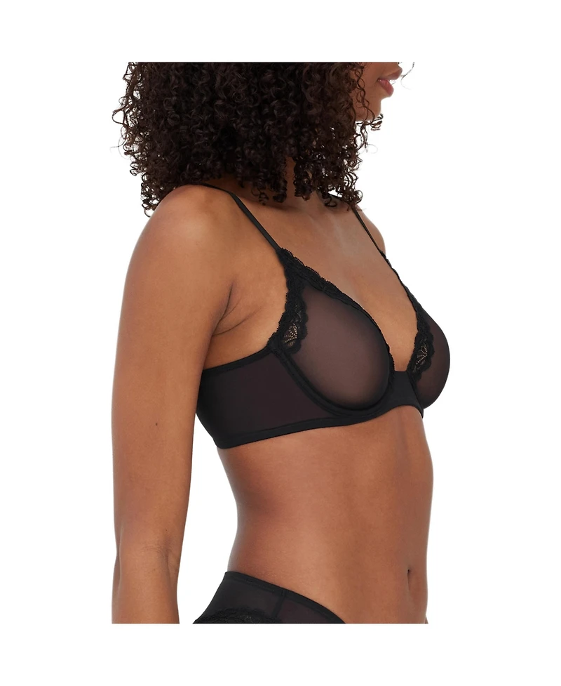 Women's Passion Mesh Unlined Underwire Bra