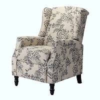 Franco Genuine Leather Manual Recliner