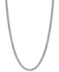 On 34th Crystal All-Around Tennis Necklace, 15" + 2" extender, Exclusively at Macy's