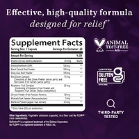 Menopause Supplement for Women, Hot Flashes & Night Sweats, Hormone Balance, Menopause Relief, Black Cohosh, Dim, Red Clover, SMNutrition, 60ct
