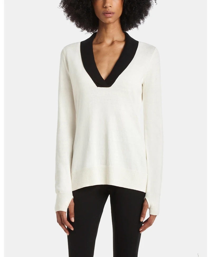 Capsule 121 Women's V-Neck Redstone Sweater