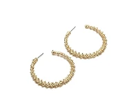 Nugget Hoop Earrings