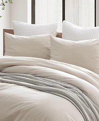 Dkny Pure Washed Linen 3-Piece Duvet Cover Set, Full/Queen