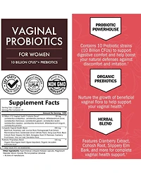 Vaginal Probiotics - Healthy Vaginal Odor & pH Balance