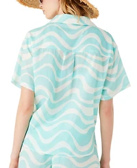 Kate Spade Women's Cotton Cover-Up Shirt