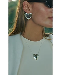 Oma The Label Heart Chain & Cord Pendant Necklace, 20-1/2" + 3" extender