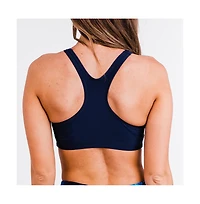 Calypsa Women's Racerback Swim Bra with Removable Cups