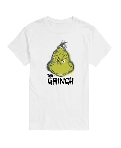 Airwaves Men's The Grinch Face Short Sleeve Tee